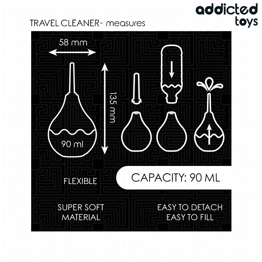 Addicted Toys - Anaalisuihku S-koko 90ml