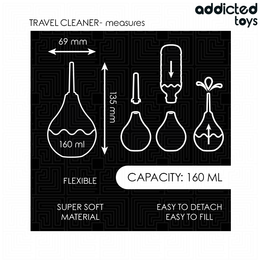Addicted Toys - Anaalisuihku M-koko 160ml