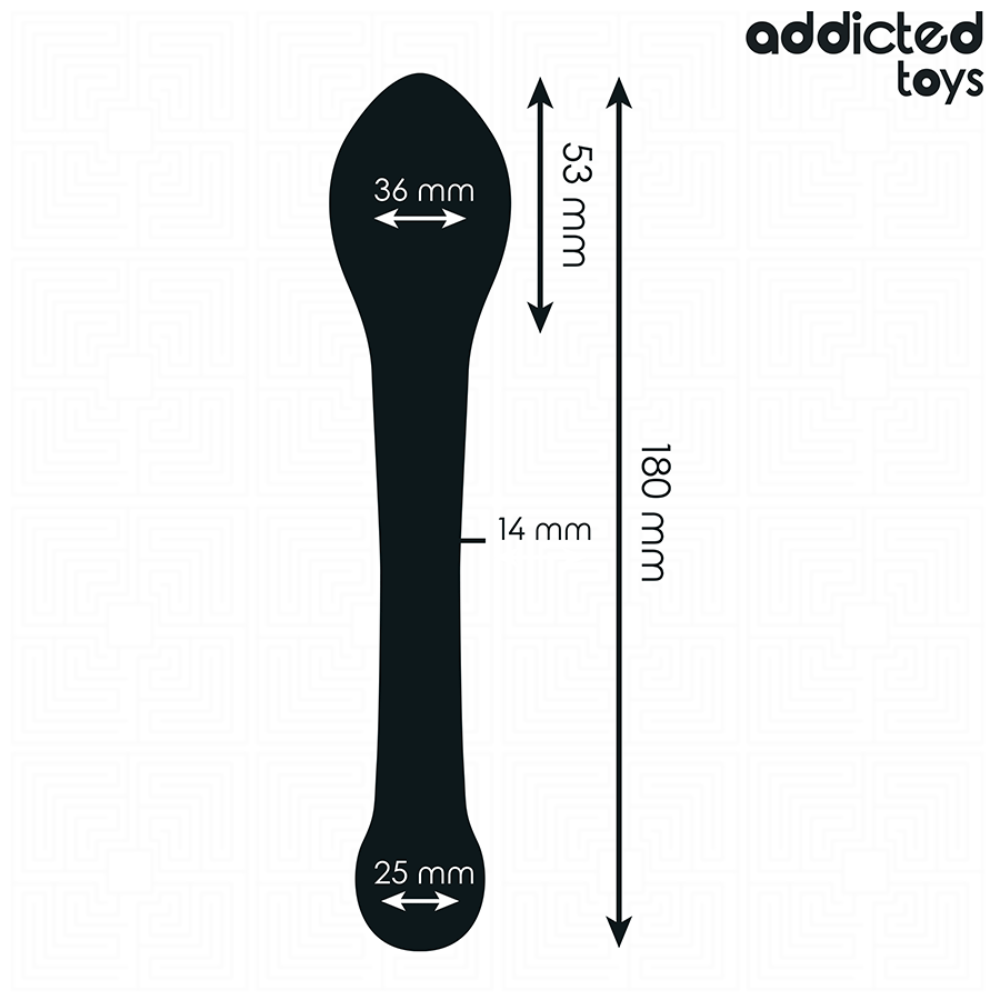 Addicted Toys - Anaalistimulaattori silikoni 18cm