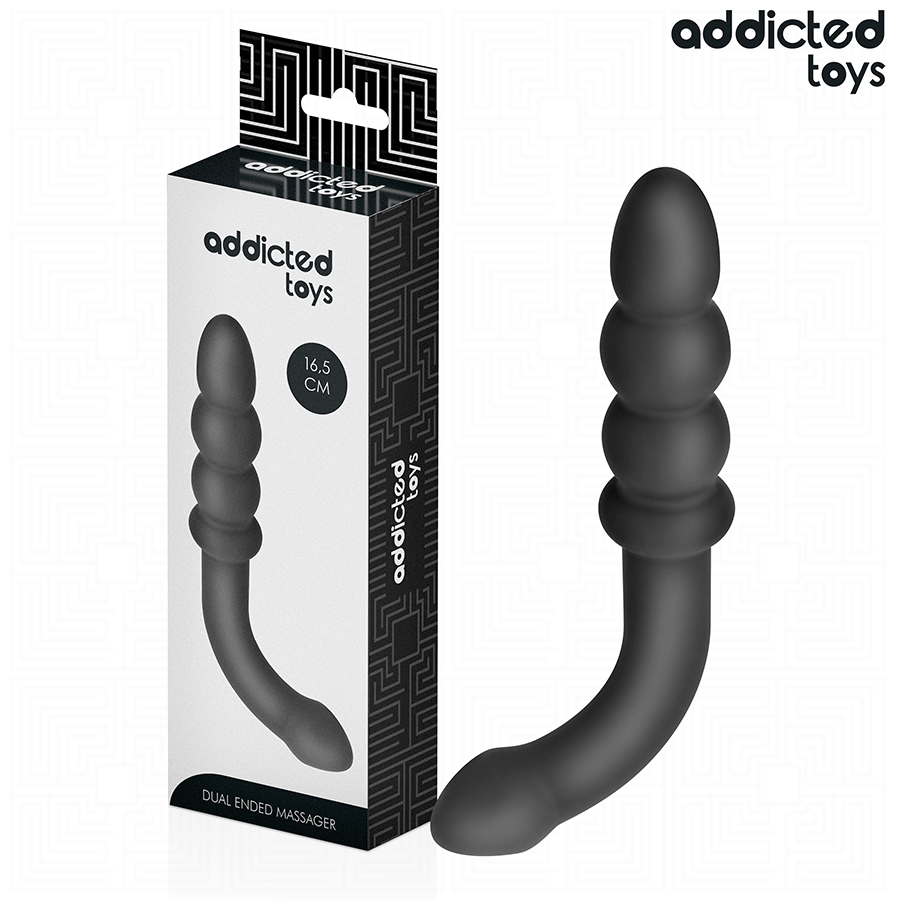 Addicted Toys - Tupla Anaalihieroja Silikoni 16.5cm