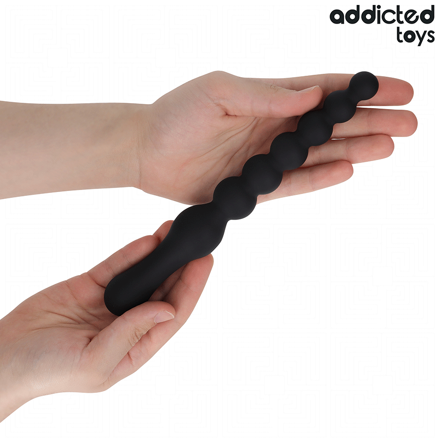 Addicted Toys - Tupla Anaalihieroja Silikoni 24cm