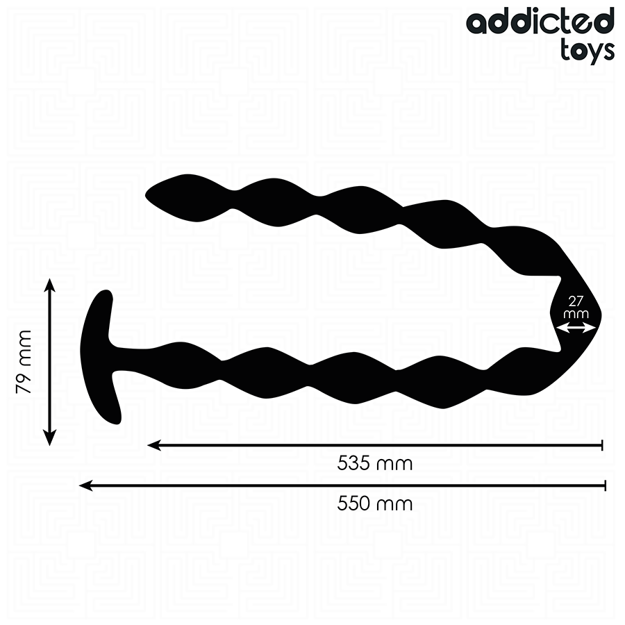 Addicted Toys - Extra Long Anaalitappi