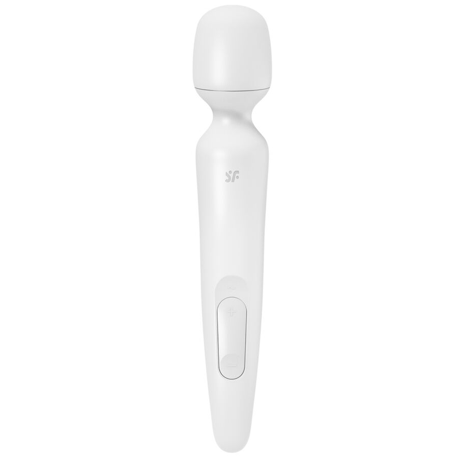 Satisfyer - Wand Erland Värisevä Hierontalaite, Valkoinen