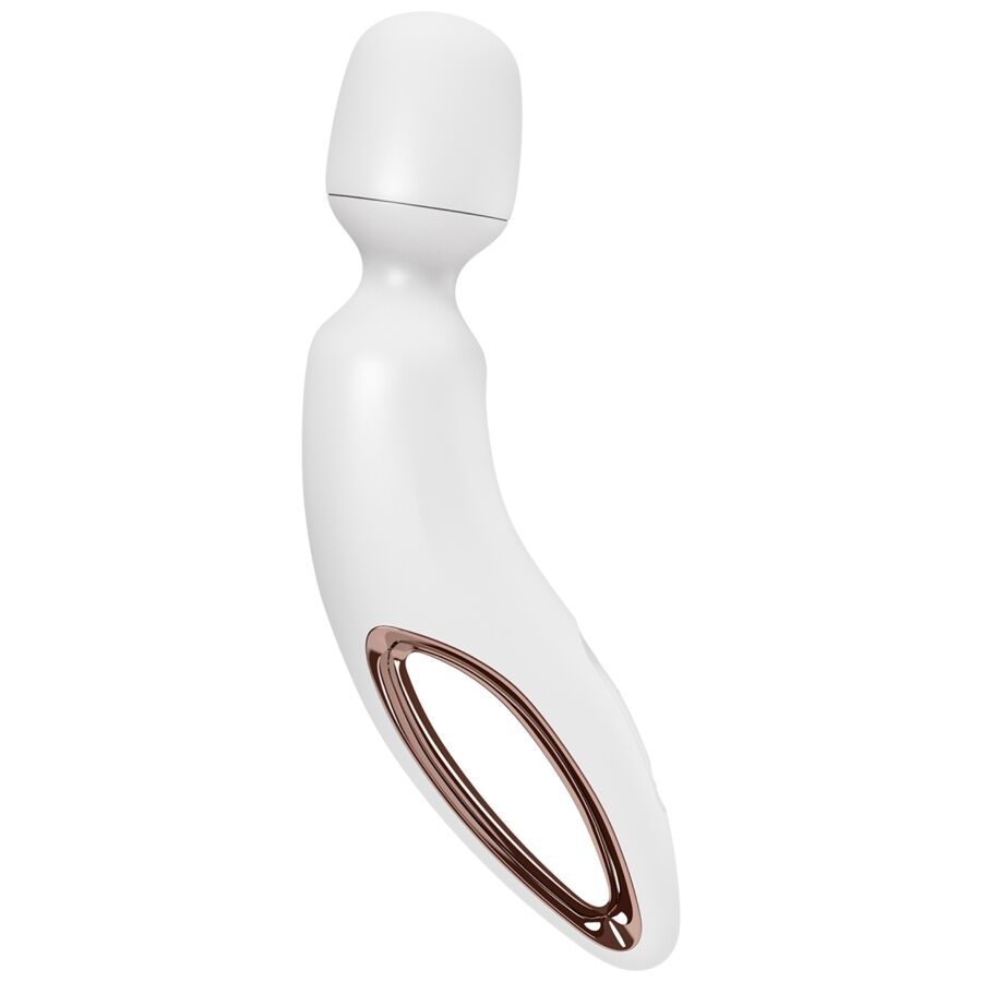 Satisfyer - Wand Erland Värisevä Hierontalaite, Valkoinen
