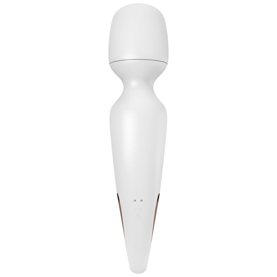 Satisfyer - Wand Erland Värisevä Hierontalaite, Valkoinen