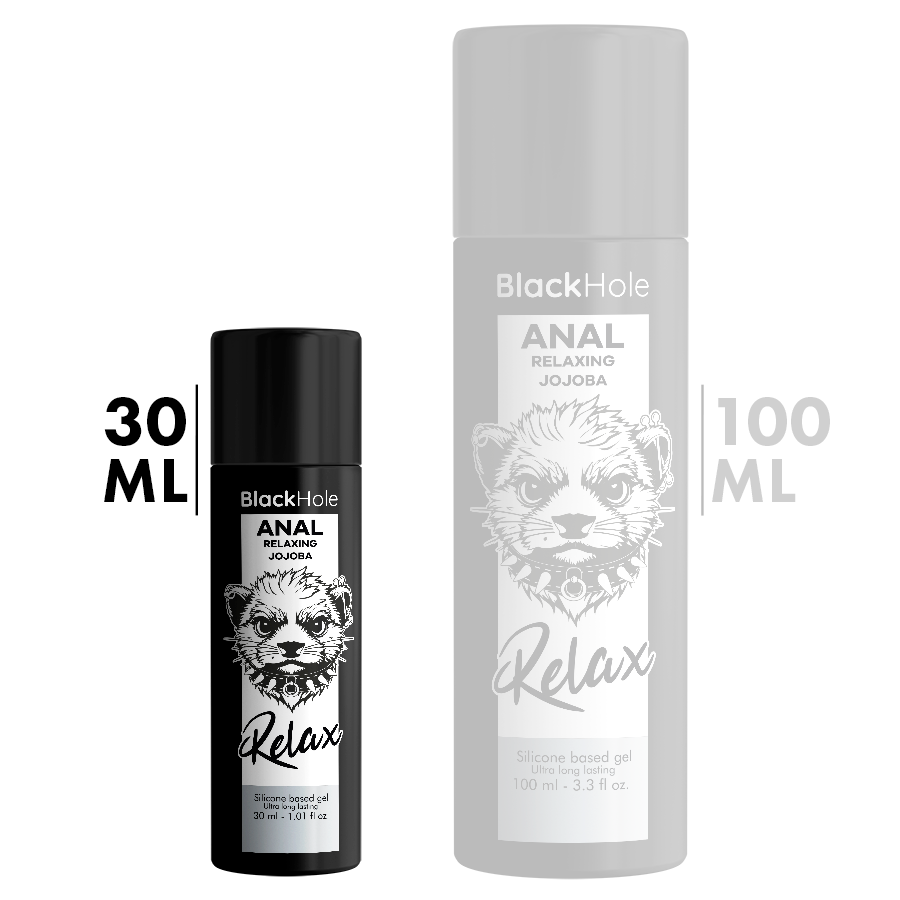 Black Hole - Anaalia rentouttava Jojoba Silikonipohjainen 30ml