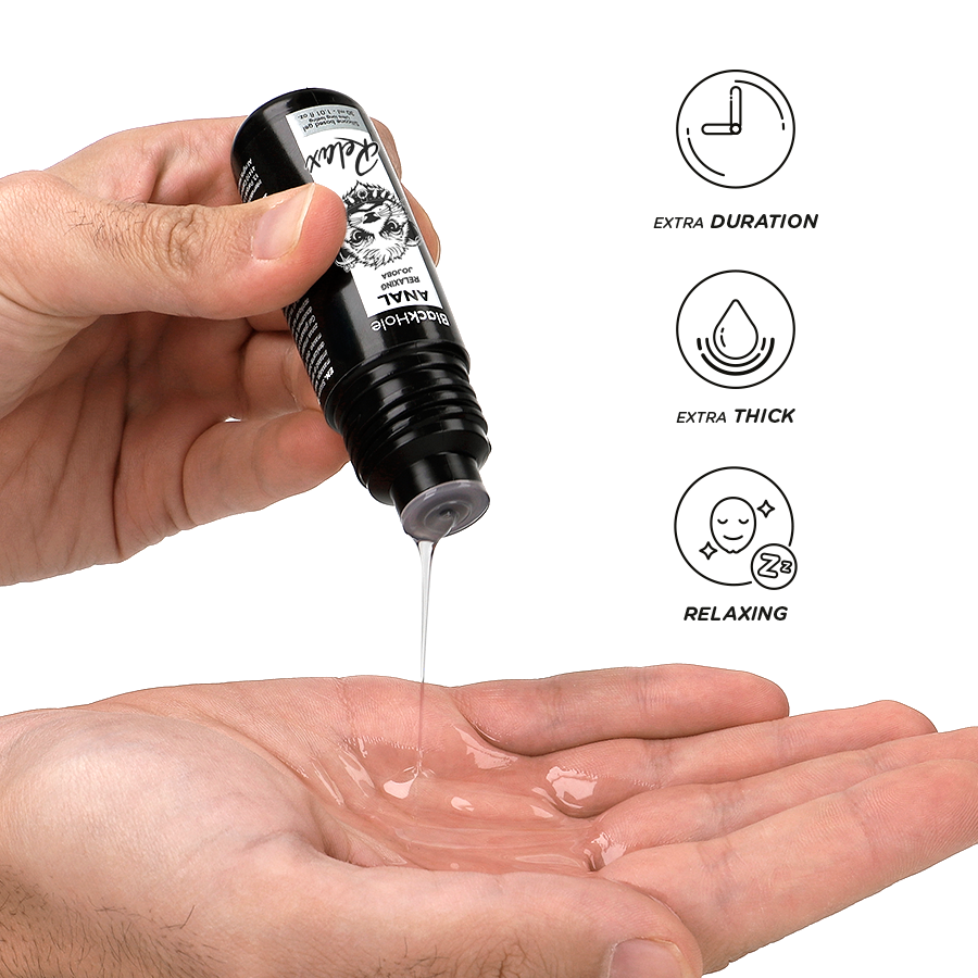Black Hole - Anaalia rentouttava Jojoba Silikonipohjainen 30ml