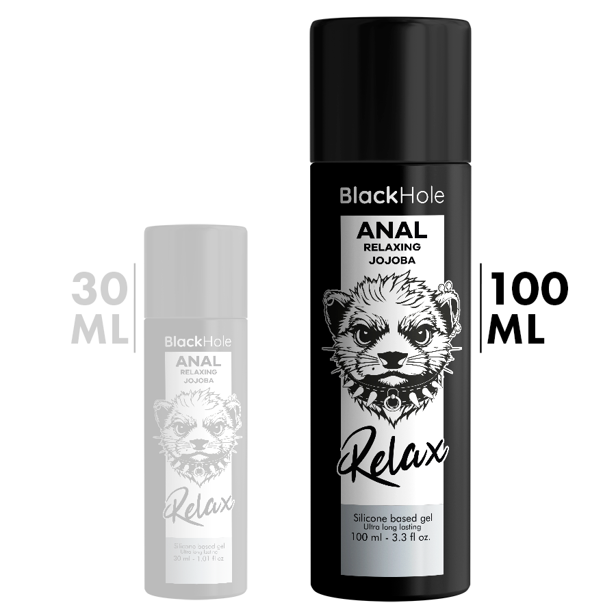 Black Hole - Anaalia rentouttava Jojoba Silikonipohjainen 100ml