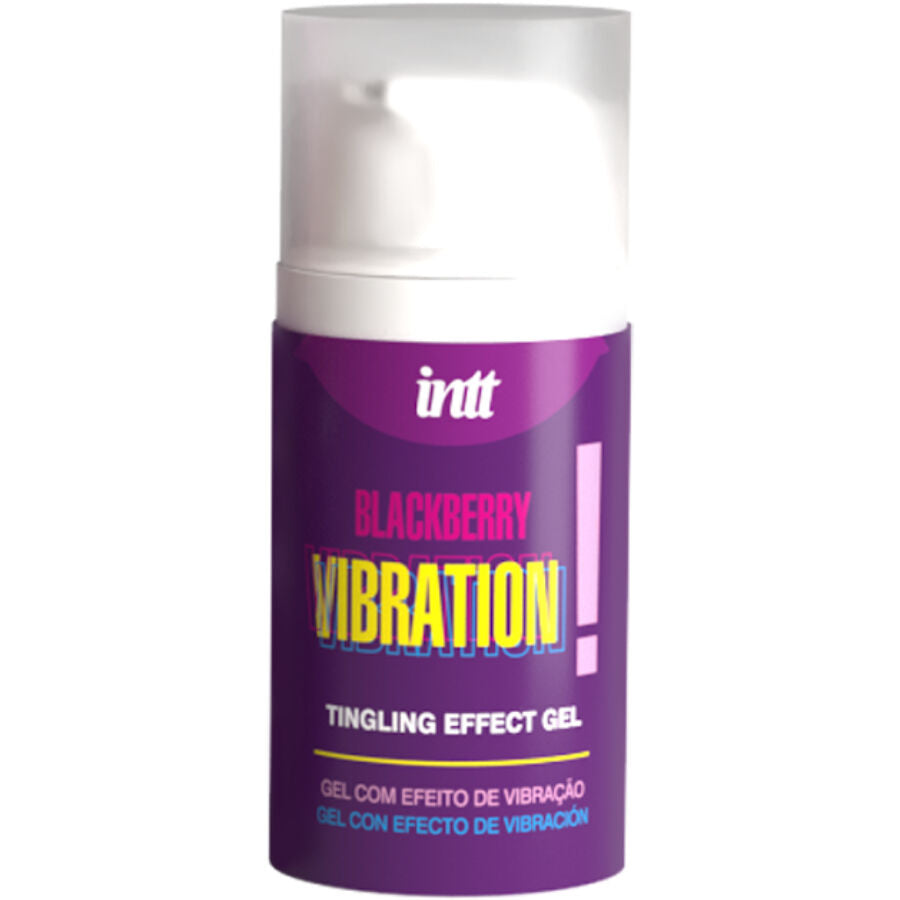 Intt Releases - Liquid Vibrating Gel Blackberry Flavor 15ml