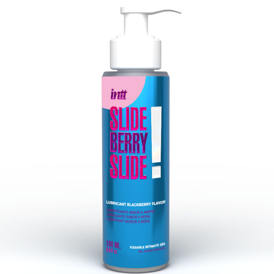 Intt Releases - Kissable Water-Based Intimate Lubricant Blackberry Flavor 100ml