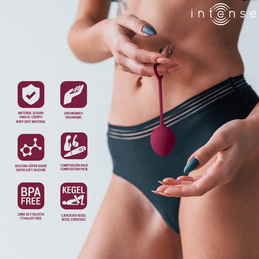 Intense - Charli Kegel Ball Kit Violet