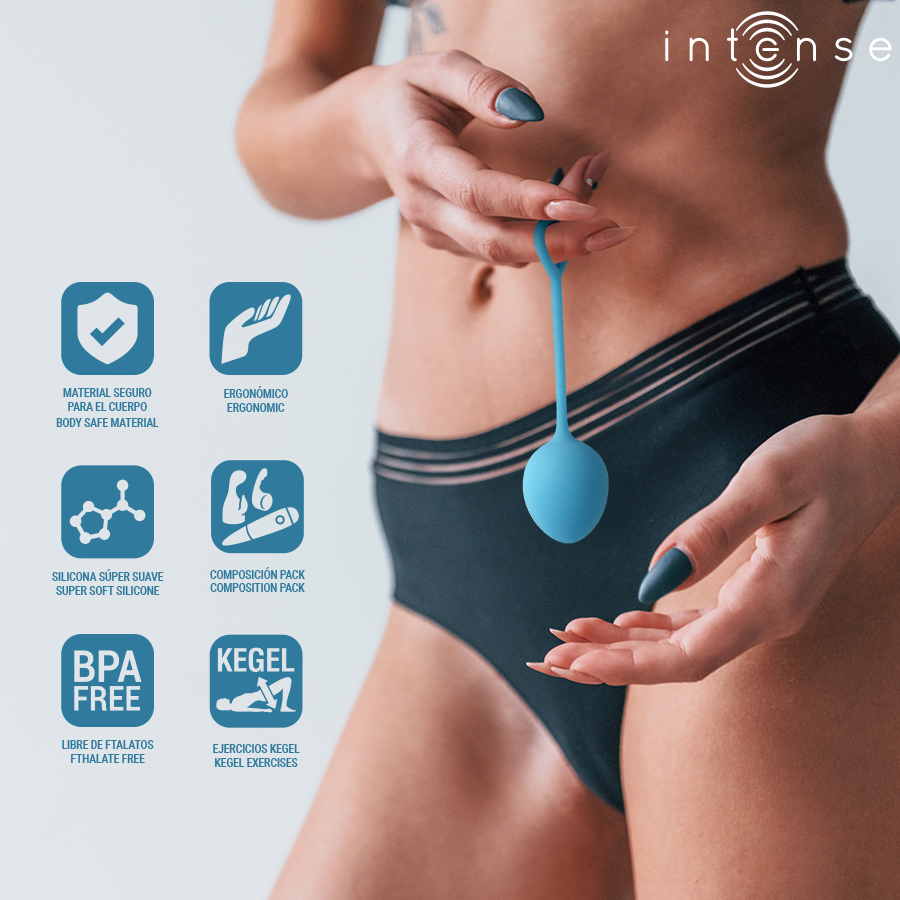 Intense - Charli Kegel Ball Kit Ocean Blue