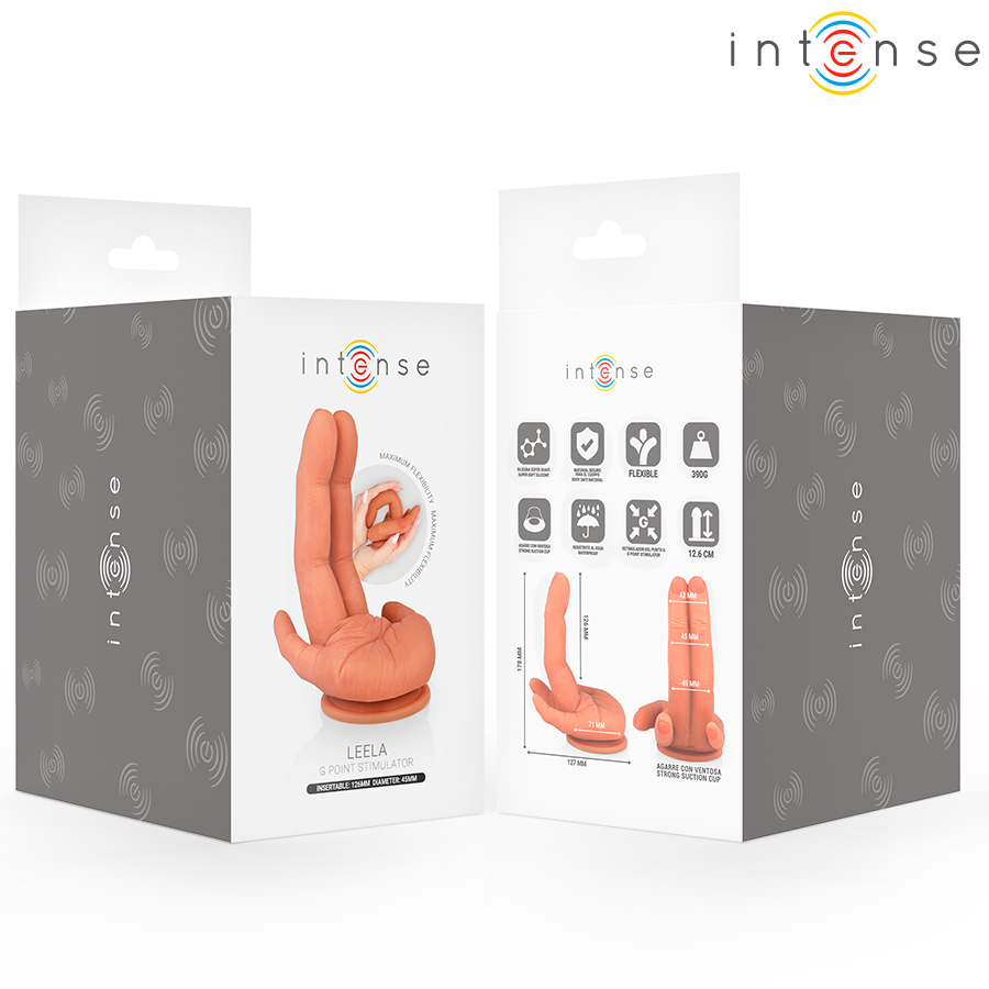 Intense - Leela G-Piste Stimulaattori Joustava Käsi 12.6 cm