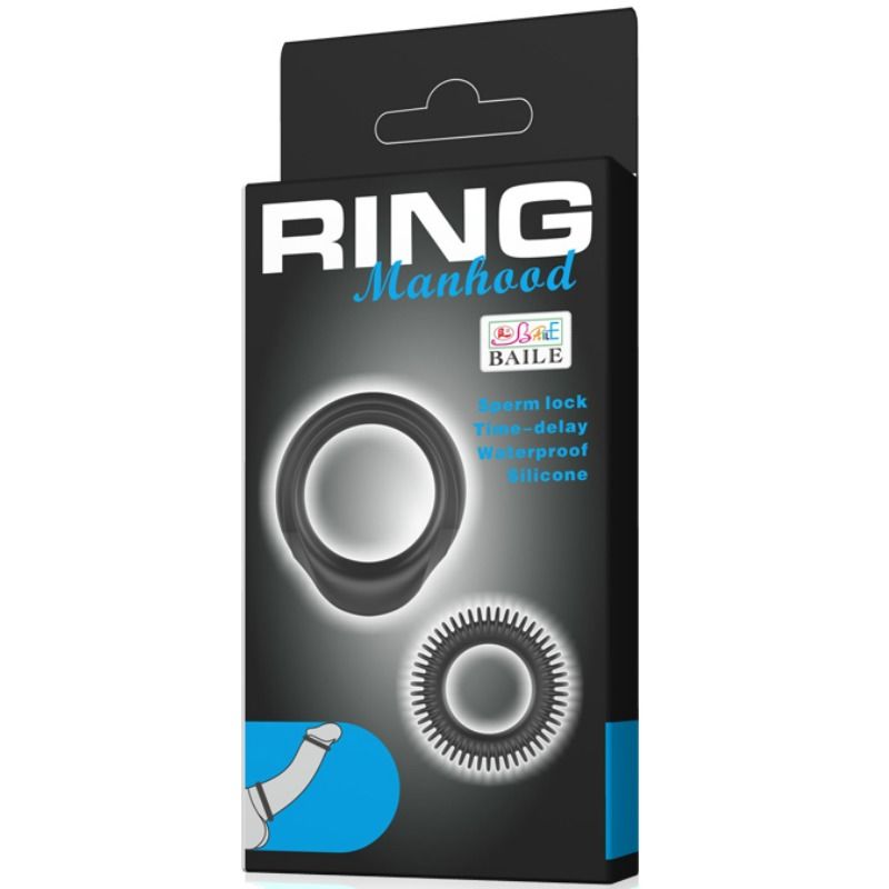 KIT SILICONE RINGS MANHOOD