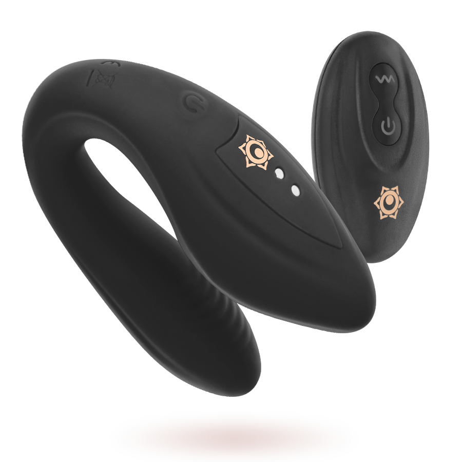 RITHUAL - KAMA REMOTE COUPLES MASSAGER BLACK