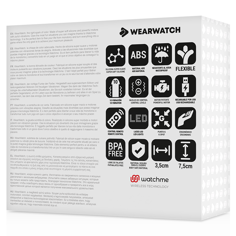 WEARWATCH - EGG REMOTE CONTROL TECHNOLOGY WATCHME SEAWATER