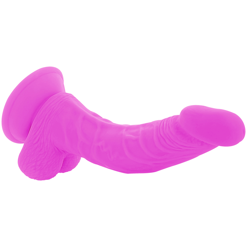 Diversia Dildo 21,5 cm - Joustava ja värisevä, Violetti
