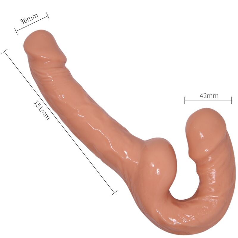 Baile Ultra Passionate valjaaton strap-on