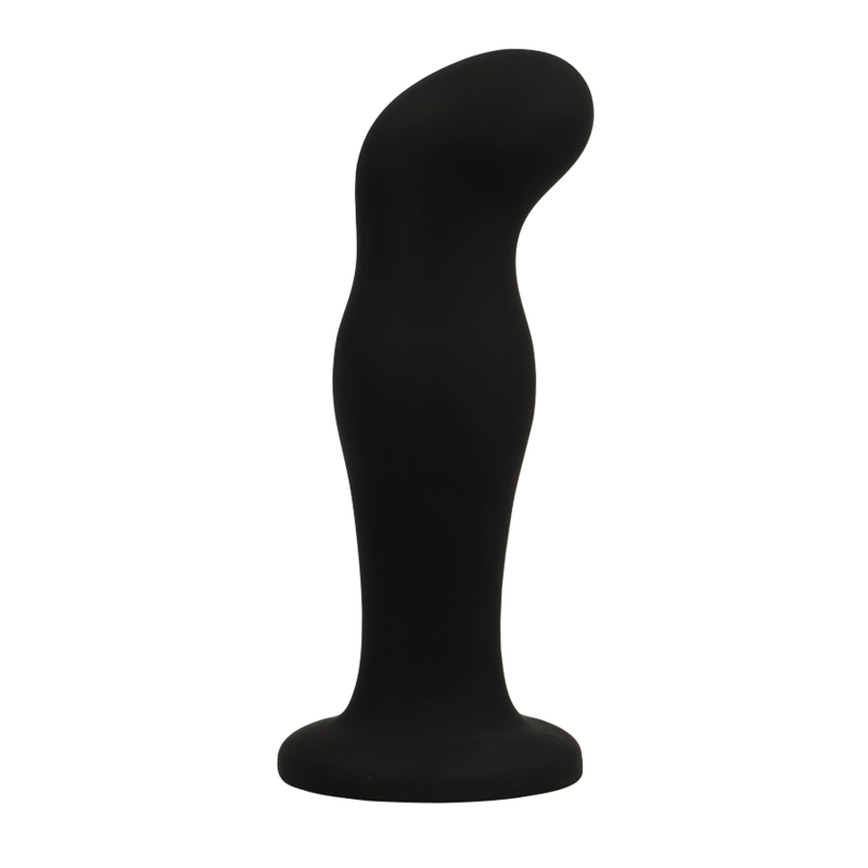 BLACK&SILVER - SEAN PREMIUM SILICONE ANAL PLUG BLACK