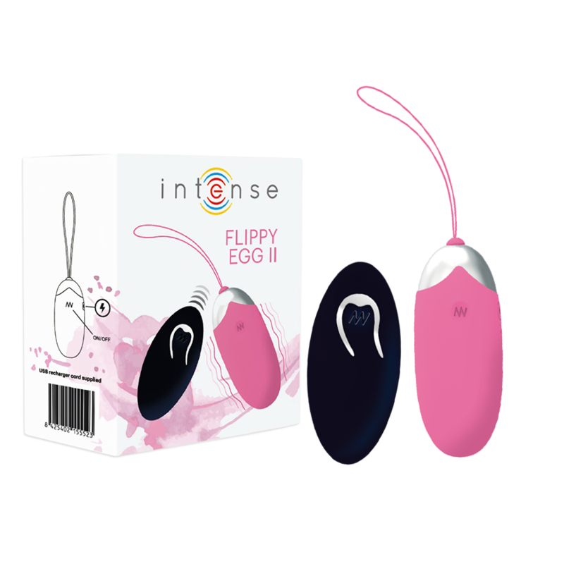 Intense Flippy II  - Munavibraattori kaukosäätimellä Pinkki