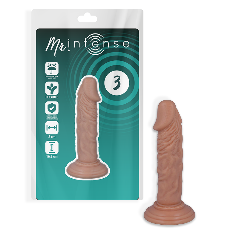MR INTENSE 3 REALISTIC COCK 16.2 -O- 3CM