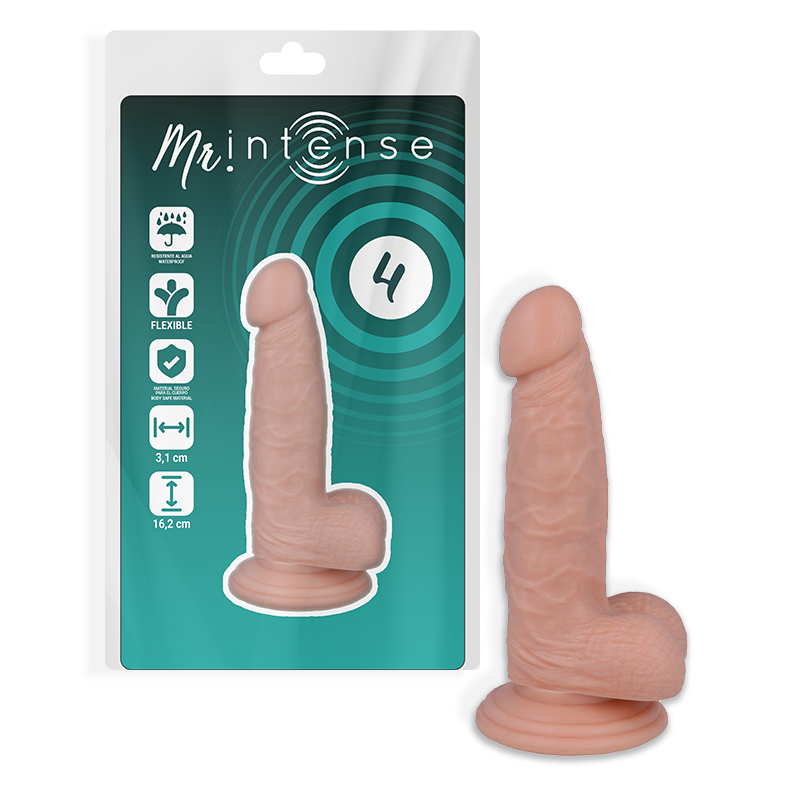 MR INTENSE™ - 4 REALISTIC COCK 16.2 -O- 3.1CM