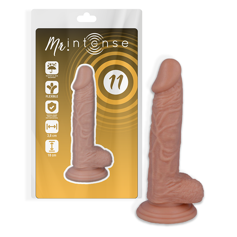 MR INTENSE™ - 11 REALISTIC COCK 18 -O- 3.8CM