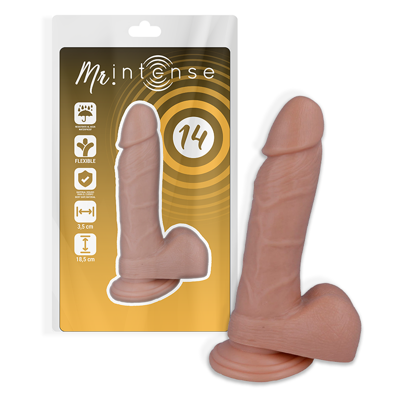 MR INTENSE™ - 14 REALISTIC COCK 18.5 -O- 3.8CM