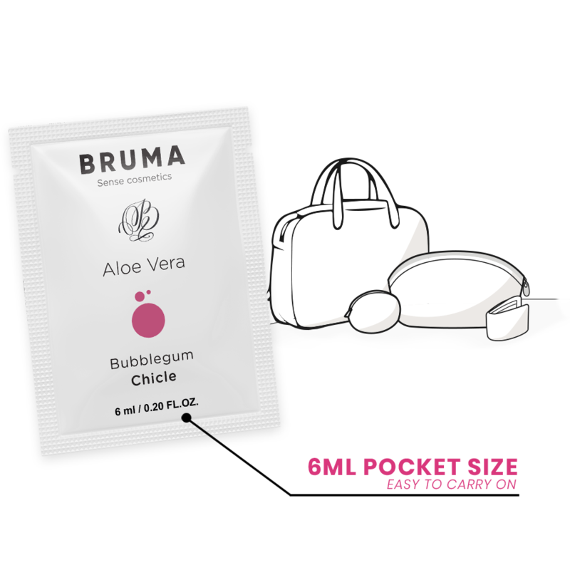 BRUMA™ - ALOE VERA SLIDING GEL BUBBLEGUM FLAVOR 6 ML