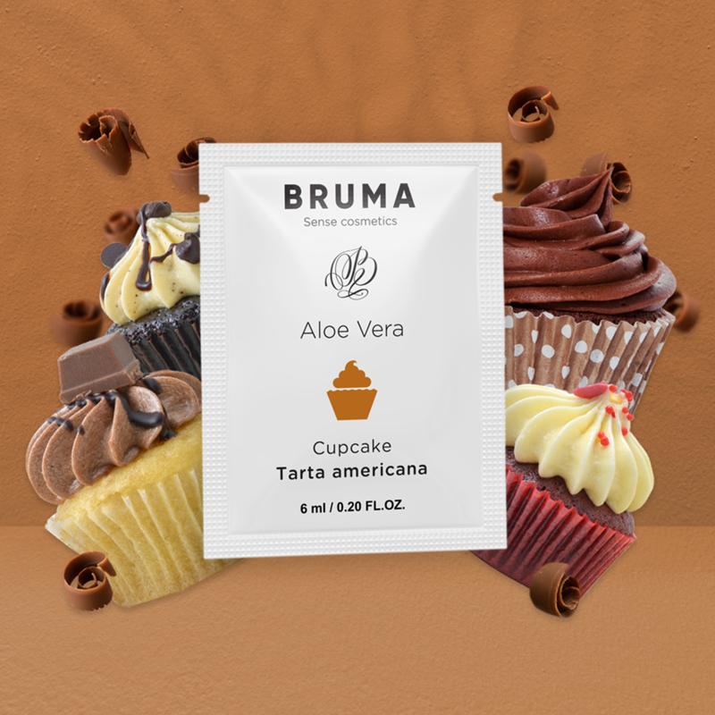 BRUMA™ - ALOE VERA SLIDING GEL CUPCAKE FLAVOR 6 ML
