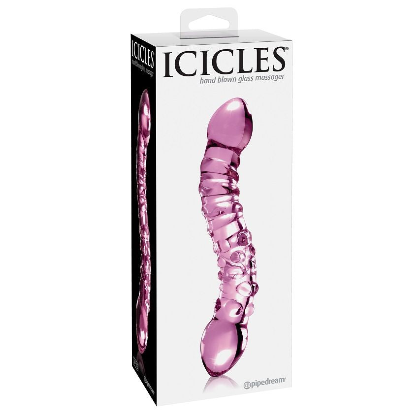 ICICLES NUMBER 55 HAND BLOWN GLASS MASSAGER