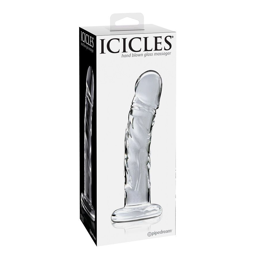 ICICLES NUMBER 62 HAND BLOWN GLASS MASSAGER