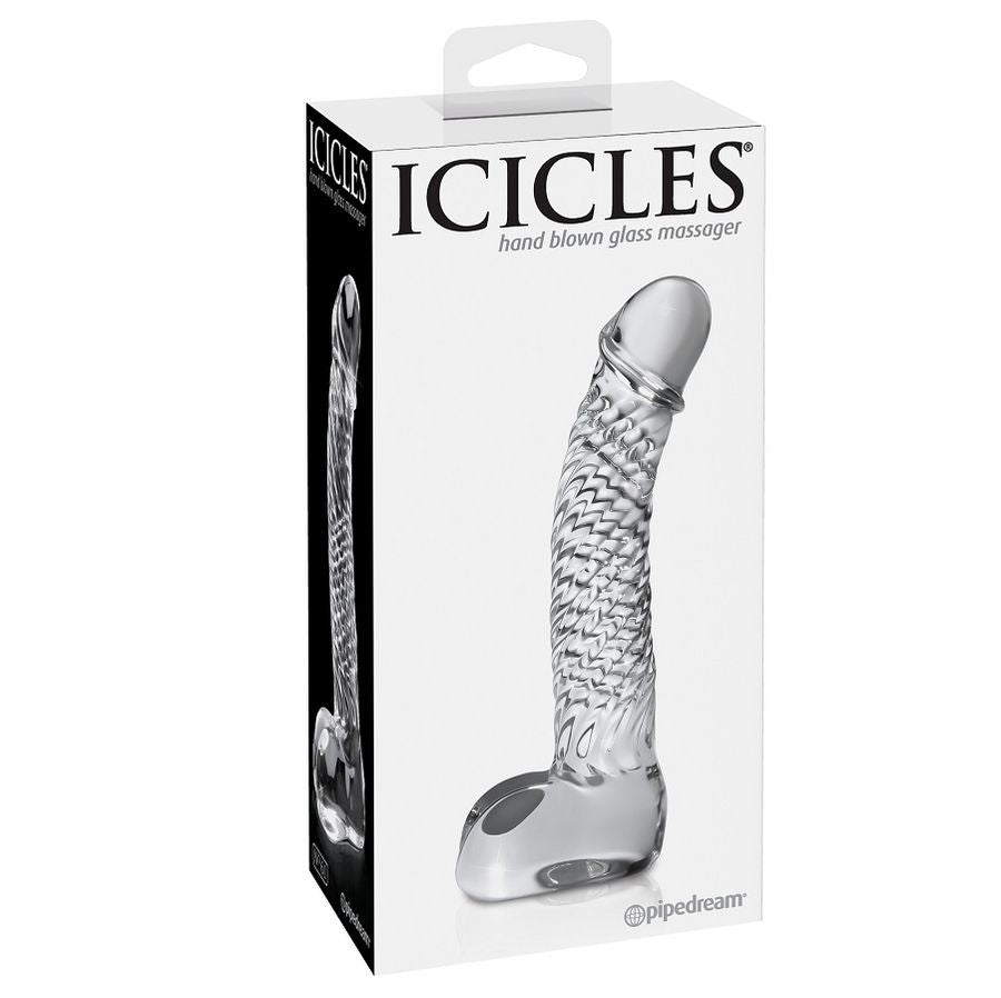 ICICLES NUMBER 61 HAND BLOWN GLASS MASSAGER