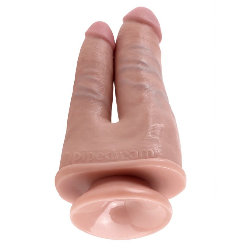 KING COCK DOUBLE PENETRATOR FLESH