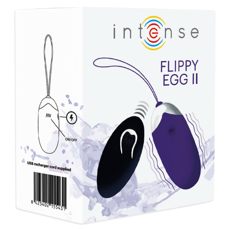 Intense Flippy II  - Munavibraattori kaukosäätimellä Violetti