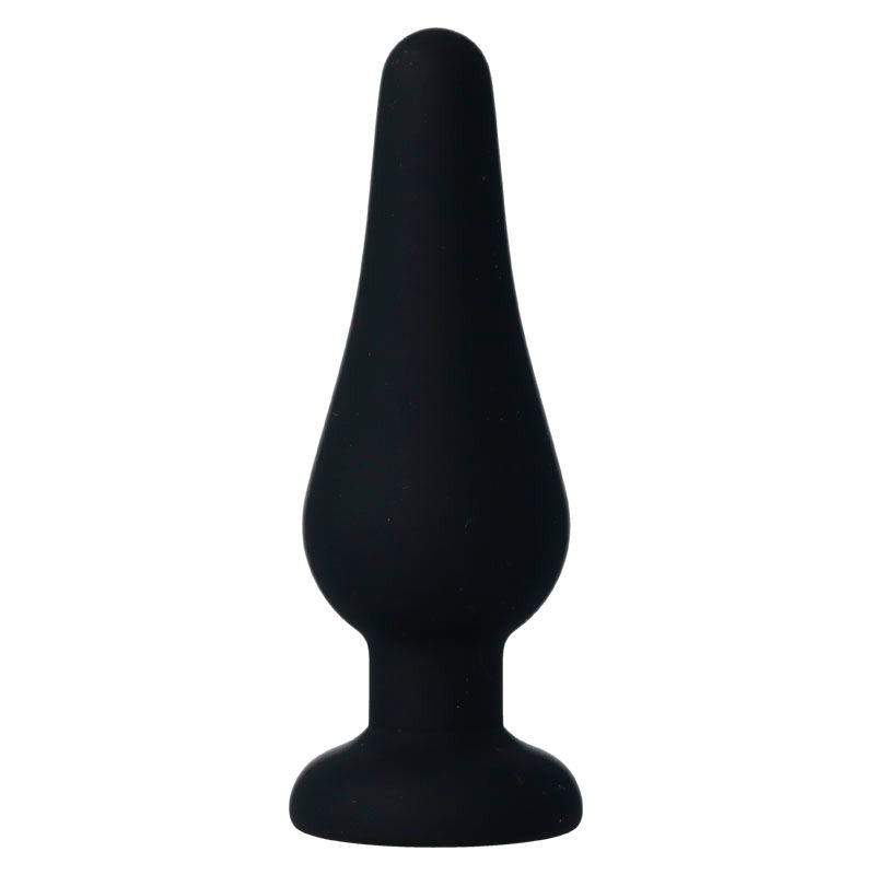 INTENSE ANAL PLUG PIPO M SILICONE BLACK 11 CM