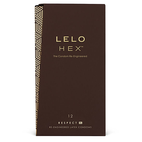 Lelo Hex Respect Kondomit XL 12 Kpl