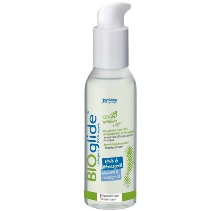 BIOglide Luomu liukuvoide ja hieronta-öljy 125ml