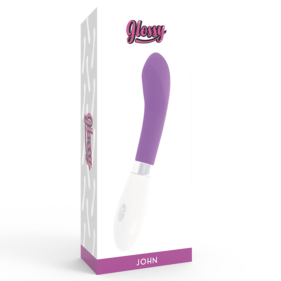 GLOSSY JOHN VIBRATOR PURPLE