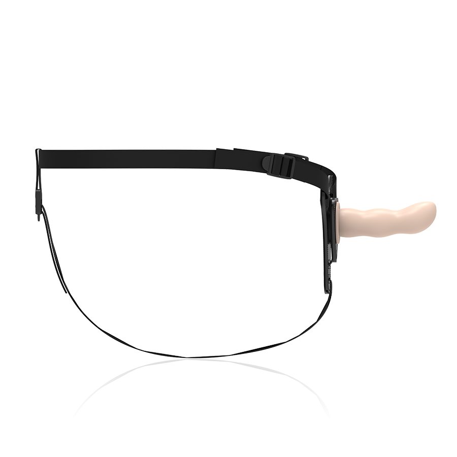 FETISH SUBMISSIVE SILICONE STRAP-ON FLESH 12.5 CM G-SPOT