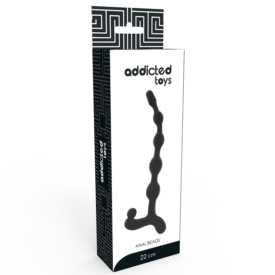 Addicted Toys Anaalipallot 22cm Musta