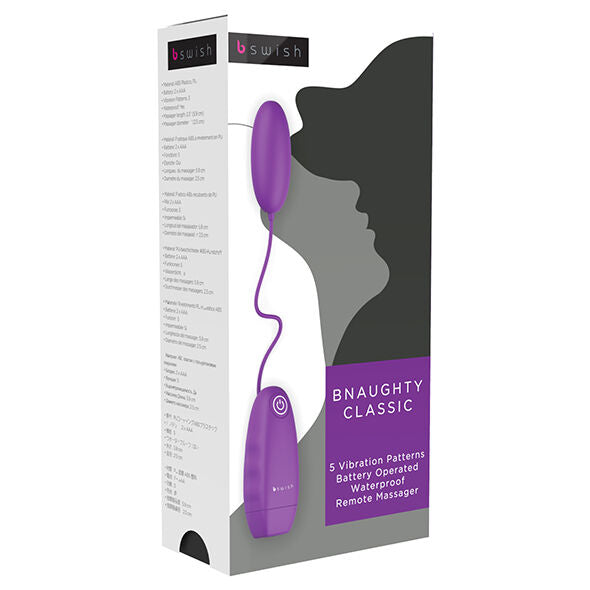Bswish - Bnaughty Classic Vibrating Bullet Purple