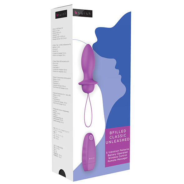 Bswish - Bfilled Classic VIbrating Plug Orchid
