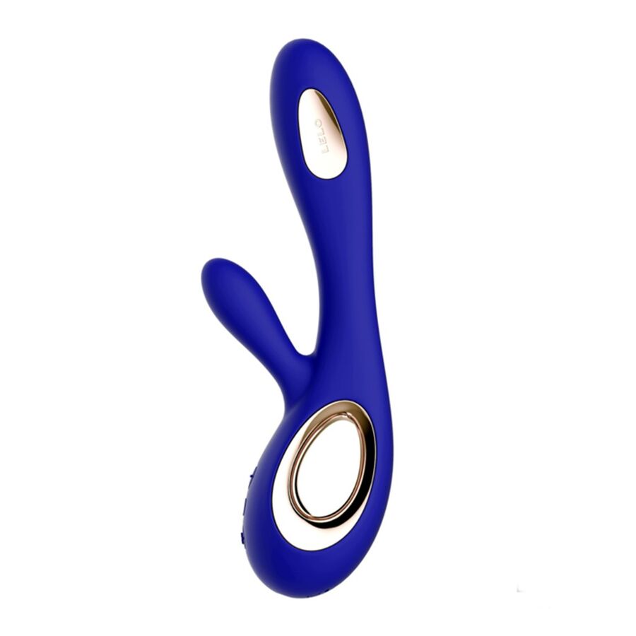 LELO SORAYA WAVE DEEP RABBIT VIBRATOR MIDNIGHT BLUE