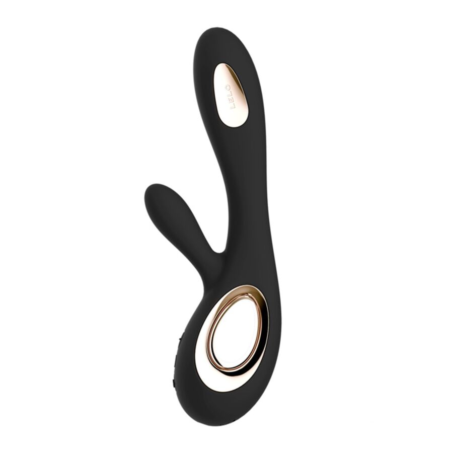 LELO SORAYA WAVE DEEP RABBIT VIBRATOR BLACK