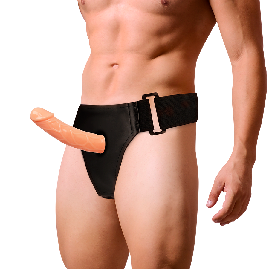 HARNESS ATTRACTION BLAKE  STRAP-ON HOLLOW EXTENDER  15.5 X 4CM
