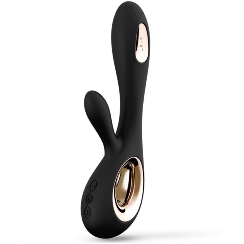 LELO SORAYA WAVE DEEP RABBIT VIBRATOR BLACK