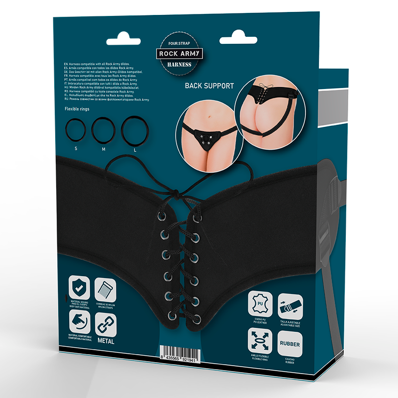 ROCKARMY ADJUSTABLE HARNESS AND FLEXIBLE RINGS