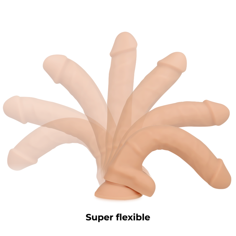 COCK MILLER HARNESS + SILICONE DENSITY COCKSIL ARTICULABLE 13 CM